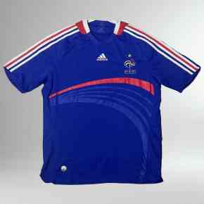 Maillot Equipe de France 2007 2008 Domicile Taille L 619389 dans Maillots de sélections d'équipes nationales de football taille Homme